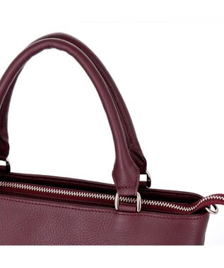 IBIZA リンピード　牛革　2WAYバッグ ライトグレー