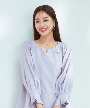 Tiaclasse パールフラワーブローチ シルバー