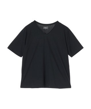 Green Parks 汗染み防止ＶネックＴシャツ Black