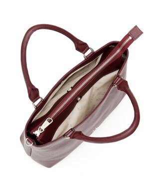 IBIZA リンピード　牛革　2WAYバッグ ライトグレー