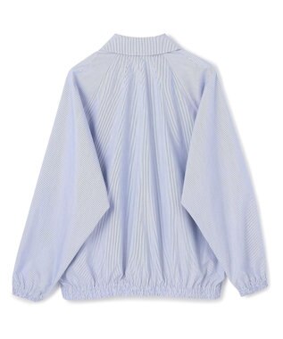 UNFILO MENS コットンライク ブルゾン ブルーストライプ