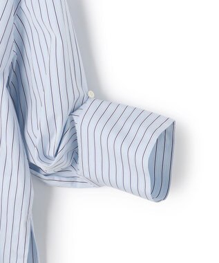 uncrave THOMAS MASON BIGシャツ ブルーストライプ