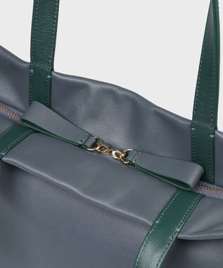 Paul Smith ボクシーバルーン トートバッグ ブルーグレー