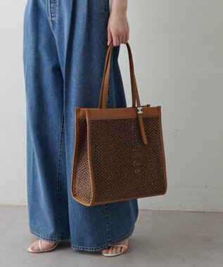 IACUCCI 【予約】ジュリエッタ RETE PAGLIA/RUGA キャメル