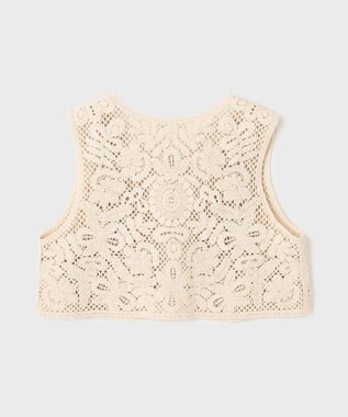 GRACE CONTINENTAL メッシュembジレ キナリ