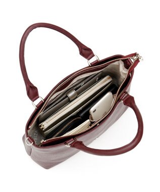 IBIZA リンピード　牛革　2WAYバッグ ライトグレー