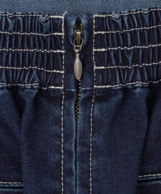 ANY SIS S 【洗える】ストレッチライトデニム スカート インディゴ