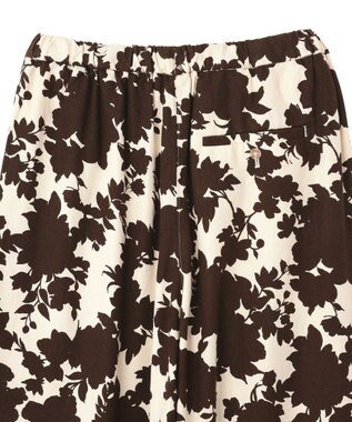AMERICAN HOLIC リネンブレンドアソート柄パンツ Brown