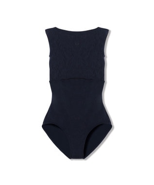 Chacott 【ノーソイングニット】ノースリーブレオタード