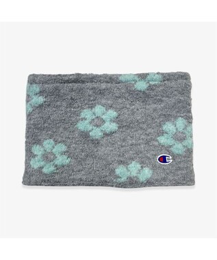 林八百吉商店 Champion　フラワーニットネックウォーマー グレー