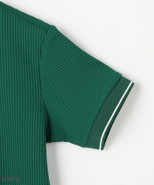 PW CIRCULUS 【WOMEN】ワッフルハーフジップポロ 2026年モデル ゴルフウェア レディース グリーン系