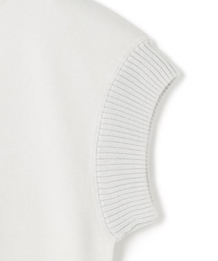 BEIGE， 【洗える・Oggi 11月号掲載】LAURA / ドライタッチ異素材リブニット L.Sage