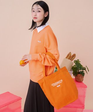 AMERICAN HOLIC 【PENNEY'S】ロゴトートバッグ Orange