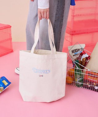 AMERICAN HOLIC 【PENNEY'S】ロゴトートバッグ White