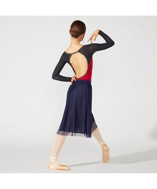 Chacott 【MADOKA SUGAI】ロングスリーブレオタード スカーレット