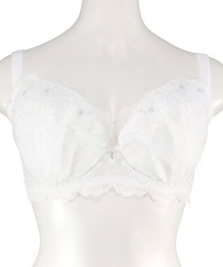 San-ai Resort（三愛水着楽園） 【SALE】エレガントコレクション【2505】単品ブラHIカップ ホワイト