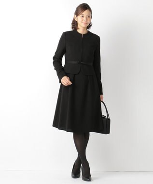 組曲 NOIR ガーシュストレッチバーズアイ ブラック系