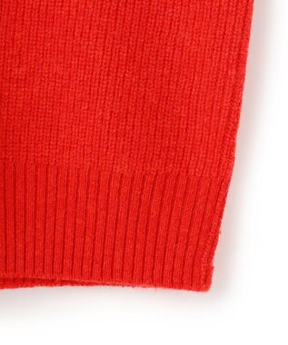 J.PRESS YORK STREET 【UNISEX】ウールカシミヤ クルーネックニット レッド系