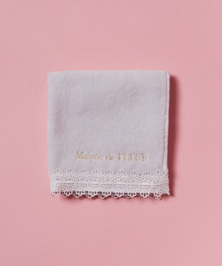 Maison de FLEUR アンダーレースタオルハンカチ