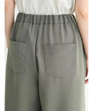 Green Parks ・ＥＬＥＮＣＡＲＥ　ＤＵＥ　ウエストドロストパンツ Khaki