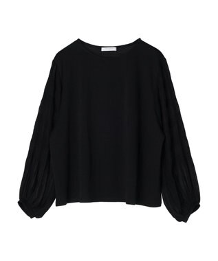 Green Parks マジョリカプリーツプルオーバー Black