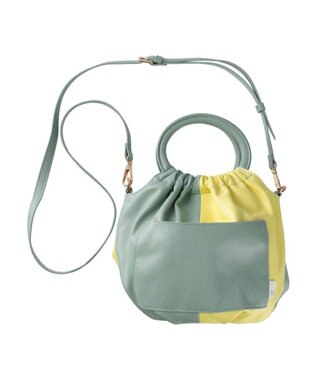 ROOTOTE 0655【直営店限定】ベビールー.クランプリー.2トーン-A 01：ミントイエロー