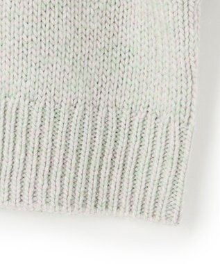 23区 L 【洗える】カラーミックス カーディガン ミントミックス