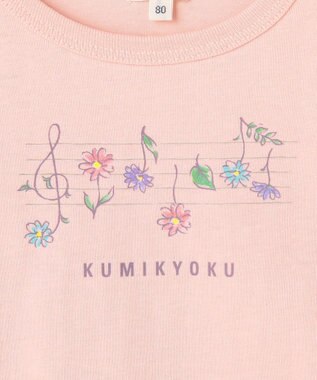 組曲 KIDS 【80-90㎝】 ギフトボックス　ベイビーメロディー Tシャツ・スカッツセット ピンク