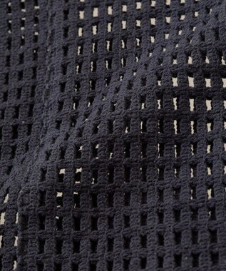 Green Parks Ｉ　前後２ｗａｙ　メッシュショート丈カーディガン Orange