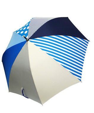  【UVカット95%以上】【UPF50＋】プラスリング 長傘60cm BLU T1277