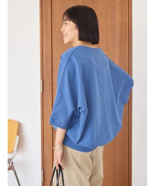 AMERICAN HOLIC ドルマンミニ裏毛プルオーバー① Blue