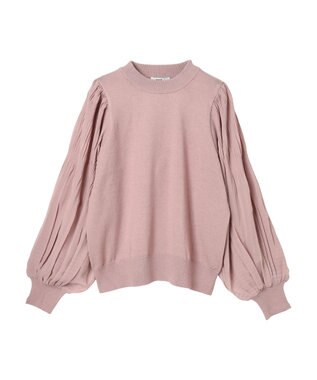 earth music&ecology マジョリカニットプルオーバー Pink Beige