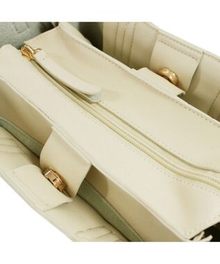 ROOTOTE 3662【きちんと感と頼れる収納力】LT.デリ.オブロング-A 04：アイボリー