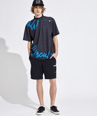 PW CIRCULUS 【MEN】ワッフルショーツ ブラック系