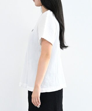 crêprie tsumori chisato creperie DOLMAN SLEEVES T-SHIRT クレプリ ドルマンスリーブTシャツ WHITE