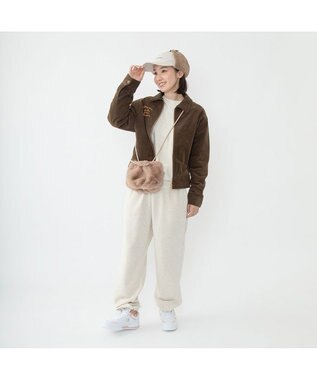 林八百吉商店 Champion　CNタフタアビエイターキャップ アイボリー