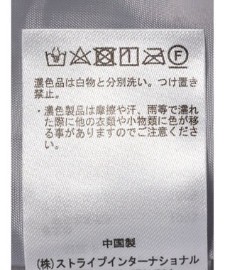 earth music&ecology ファーカラーブルゾン Grayish Blue