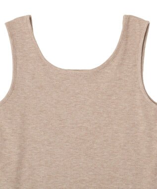 Green Parks ２ＷＡＹネックラメタンクトップ Beige