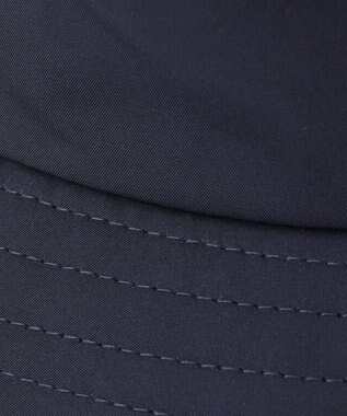 23区GOLF 【UNISEX】日常使いもしやすいシンプルデザイン 首後ろもしっかケアするネックカバー付バケットハット ギフトにもおすすめ◎ ネイビー系