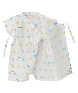 MIKI HOUSE HOT BISCUITS 【ミキハウス】【50-80cm】甚平オール マルチカラー