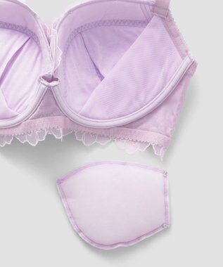 San-ai Resort（三愛水着楽園） 【SALE】エレガントコレクション【2505】単品ブラHIカップ パープル