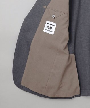 GOTAIRIKU 新色追加/セットアップ対応【ウォッシャブル/シワになりにくい/ストレッチ】ウォッシャブル ウールジャケット(25年モデル) 25年新色/ライトグレー系