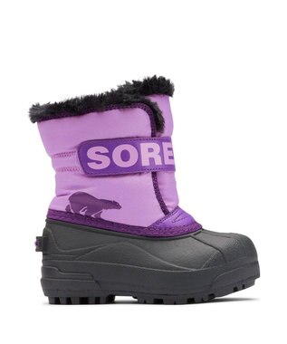 SOREL SOREL/ 【KIDS】チルドレンズ スノーコマンダー ブーツ /ソレル Gumdrop、 Purple Violet