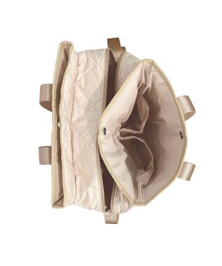 ROOTOTE 1162【大容量:キャリーケース装着可能】SC.グランデボックス.グリスン-A 01：ベージュ