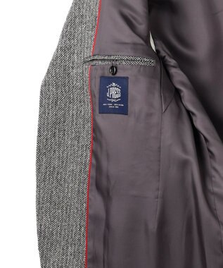 J.PRESS MEN 【定番】LOVAT LAVEROCK TWEED ヘリンボンツイードジャケット グレー系1
