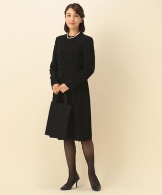 組曲 NOIR ガーシュストレッチバーズアイ ブラック系