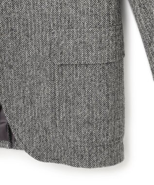 J.PRESS MEN 【定番】LOVAT LAVEROCK TWEED ヘリンボンツイードジャケット グレー系1