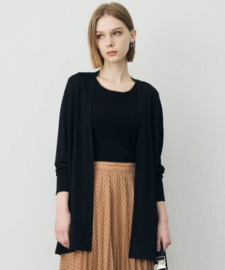  シンセティックハイゲージ ロングカーディガン