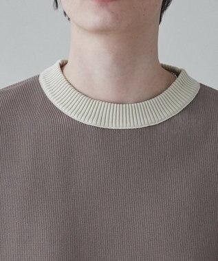 WEGO クリアライトリバーシブルプルオーバー ホワイト