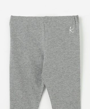 組曲 KIDS 【90-100㎝】ストレッチ天竺 レギンス グレー系